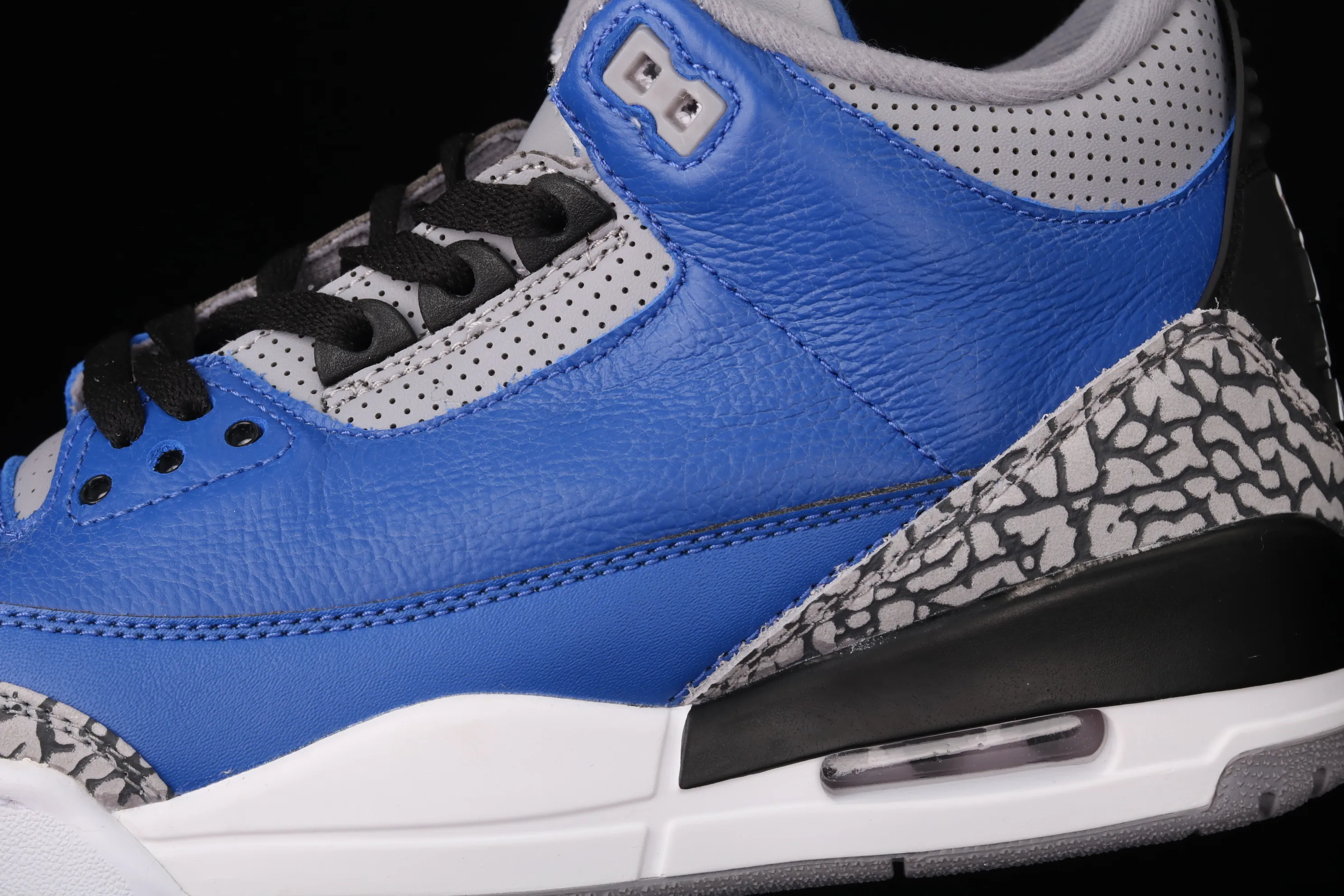 All categories Air Jordan Jordan series basketball shoes Air Jordan 3 Air Jordan 3 "Varsity Royal" AJ3 Joe 3 first layer royal blue CT8532-400